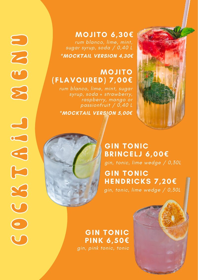 Tochka Cocktails — predogled